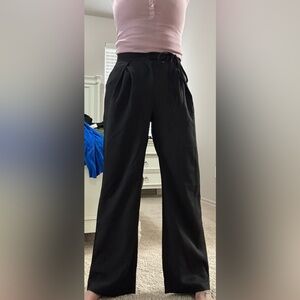 New high waisted pleated pants